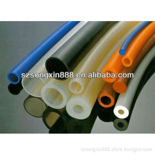 Silicone tube with various color